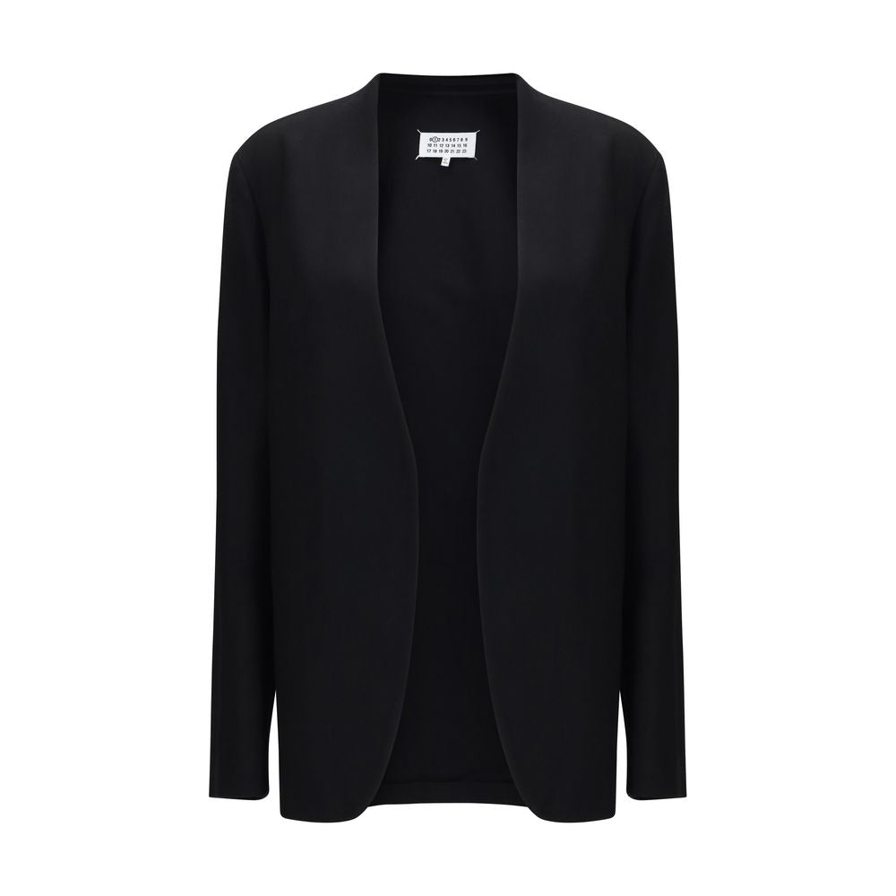Maison Margiela Black Wool Oves Aries Shell Jacket