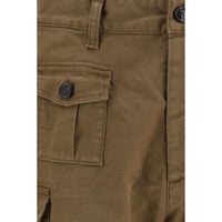 Dsquared² Brown Cotton Bermuda Shorts