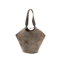Khaite Beige Calf Leather Bos Taurus Shoulder Bag