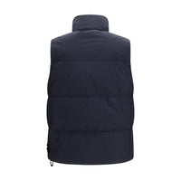 Stone Island Blue Goose Down Sleeveless Jacket