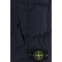Stone Island Blue Goose Down Sleeveless Jacket