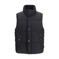 Stone Island Black Goose Down Sleeveless Jacket