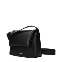 Jil Sander Black Leather Crossbody Bag