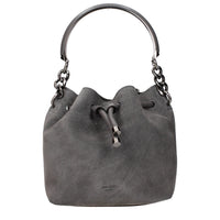 Jimmy Choo Gray Leather Handbag