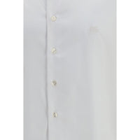 Etro White Cotton Dress Shirt