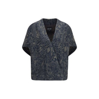 Giorgio Armani Blue Cotton Denim Jacket
