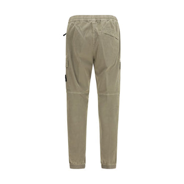 Stone Island Bicolor Cotton Cargo Pants