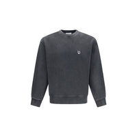 Maison Kitsuné Gray Cotton Sweatshirt