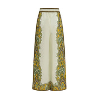 Alemais Beige Linen Casual Pants