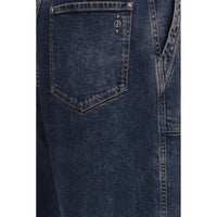 Giorgio Armani Blue Cotton Jeans Denim