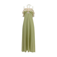 Chloé Bicolor Silk Casual Dress