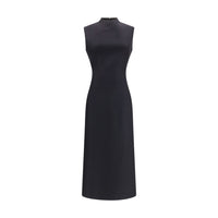 Maison Margiela Black Wool Oves Aries Casual Dress