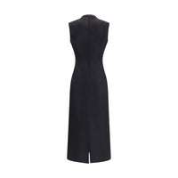 Maison Margiela Black Wool Oves Aries Casual Dress