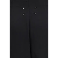 Maison Margiela Black Wool Oves Aries Long Skirt