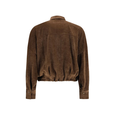 Brunello Cucinelli Brown Viscose Shirt