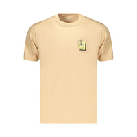Refrigiwear Beige Cotton Men's T Shirt