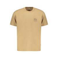 Refrigiwear Brown Cotton Men's T-Shirt