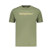 Refrigiwear Verde Cotton Men T-Shirt