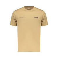 Refrigiwear Brown Cotton Men's T-Shirt