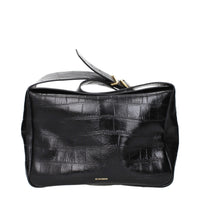 Jil Sander Black Leather Crossbody Bag