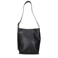 Jil Sander Black Leather Crossbody Bag