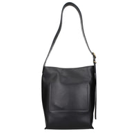 Jil Sander Black Leather Crossbody Bag