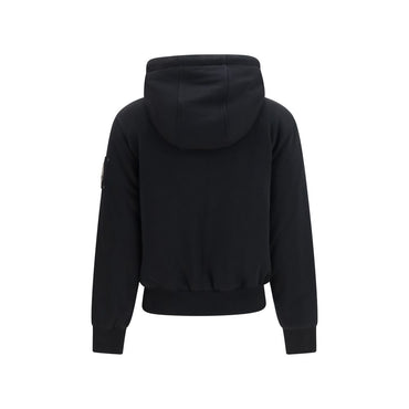 Moose Knuckles Black Cotton Sweatshirt