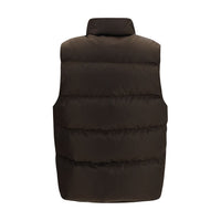 Prada Brown Goose Down Sleeveless Jacket