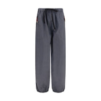 Prada Gray Wool Oves Aries Casual Pants
