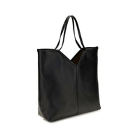 Saint Laurent Black Calf Leather Bos Taurus Shoulder Bag