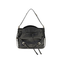 Givenchy Black Calf Leather Bos Taurus Backet Bag