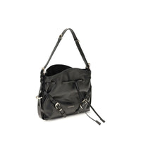 Givenchy Black Calf Leather Bos Taurus Backet Bag