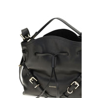 Givenchy Black Calf Leather Bos Taurus Backet Bag