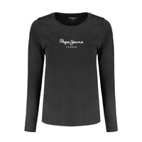 Pepe Jeans Black Cotton Women's T-Shirt