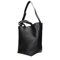 Jil Sander Black Leather Crossbody Bag