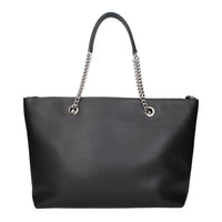 Jimmy Choo Black Leather Shoulder Bag