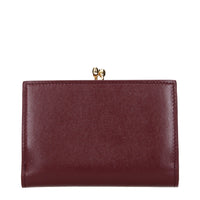 Jil Sander Red Leather Wallet