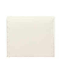 Jil Sander White Leather Wallet