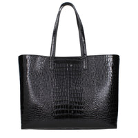Jimmy Choo Black Leather Shoulder Bag