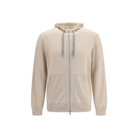 Brunello Cucinelli Beige Cashmere Sweatshirt