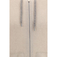 Brunello Cucinelli Beige Cashmere Sweatshirt