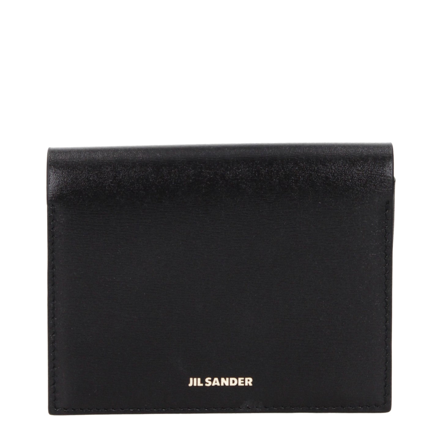 Jil Sander Black Leather Cardholder