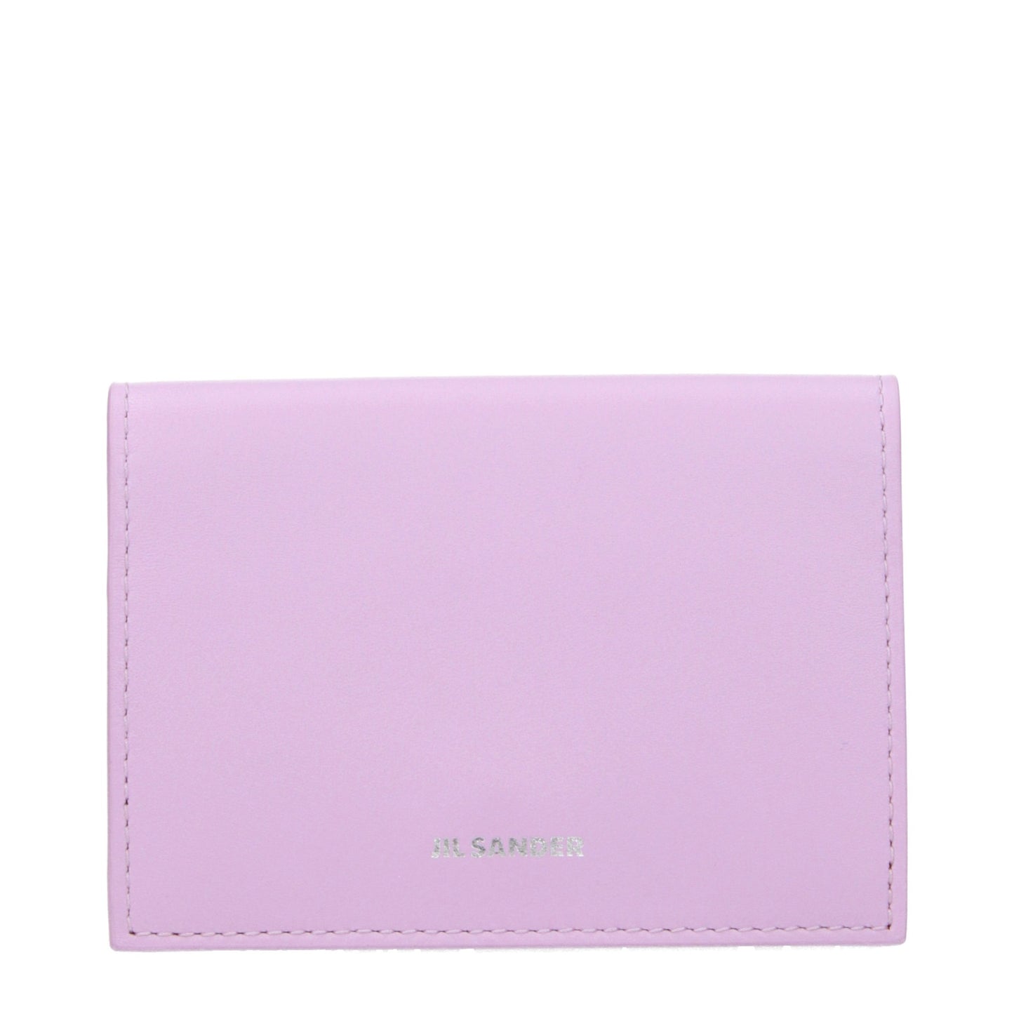 Jil Sander Pink Leather Cardholder