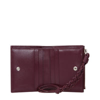 Jil Sander Red Leather Wallet