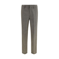 Prada Brown Wool Oves Aries Pants