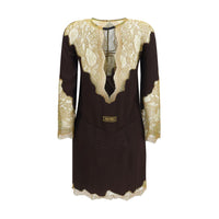 The Attico Multicolor Acetate Casual Dress