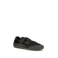 Prada Black Nylon Low Top Sneakers