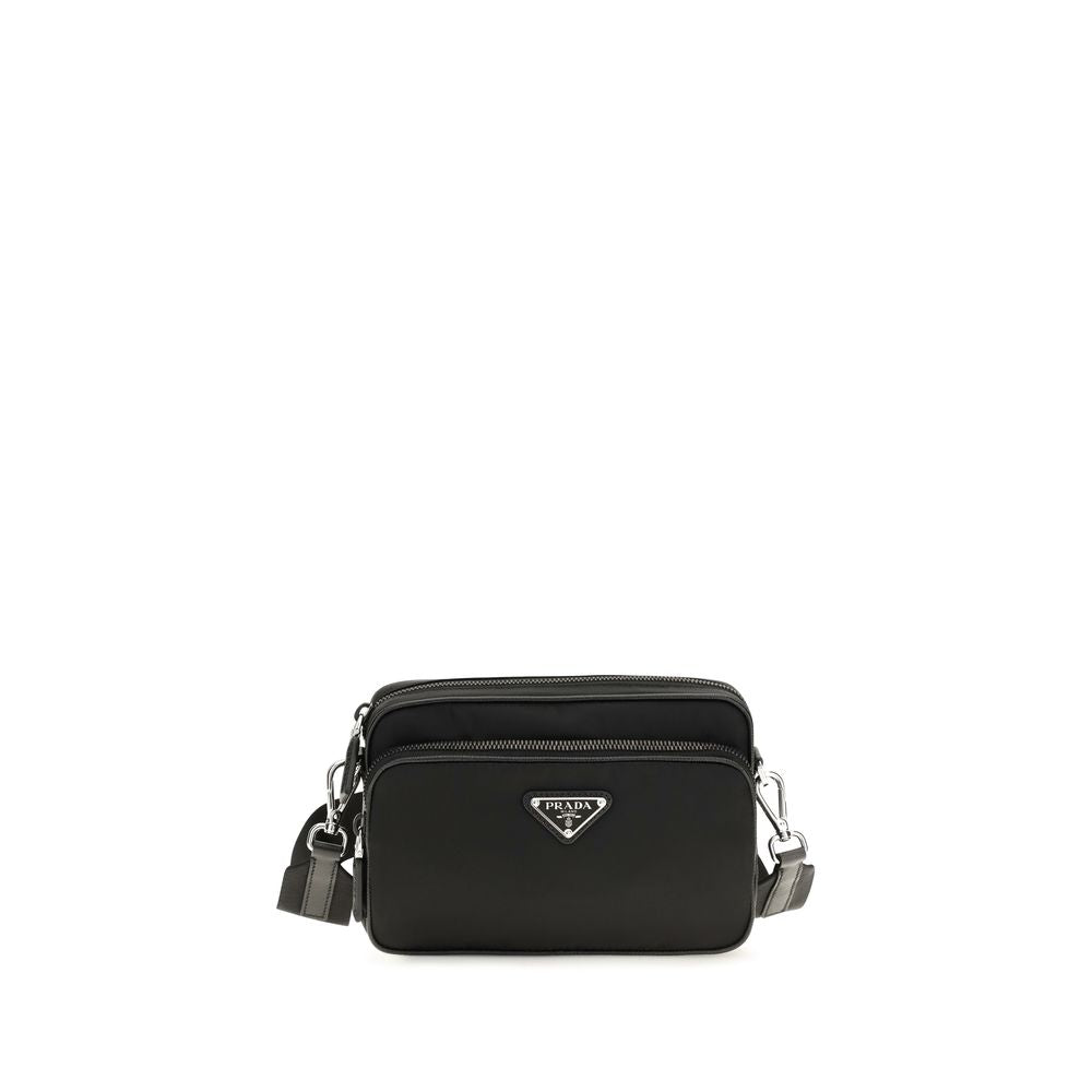 Prada Black Recycled Polyamide Shoulder Bag
