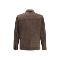 Salvatore Santoro Brown Leather Leather Jacket