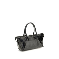 Miu Miu Black Calf Leather Bos Taurus Handbag